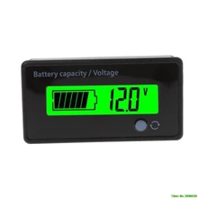 8-70 в ЖК-дисплей свинцово-кислотная литиевая батарея индикатор емкости Напряжение Тестер Вольтметр GY-6D