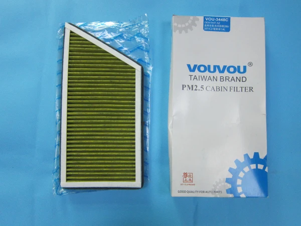 

PM2.5 cabin filter for Peugeot 206/207/C2 and Elysee 1.6L OEM:6447.az