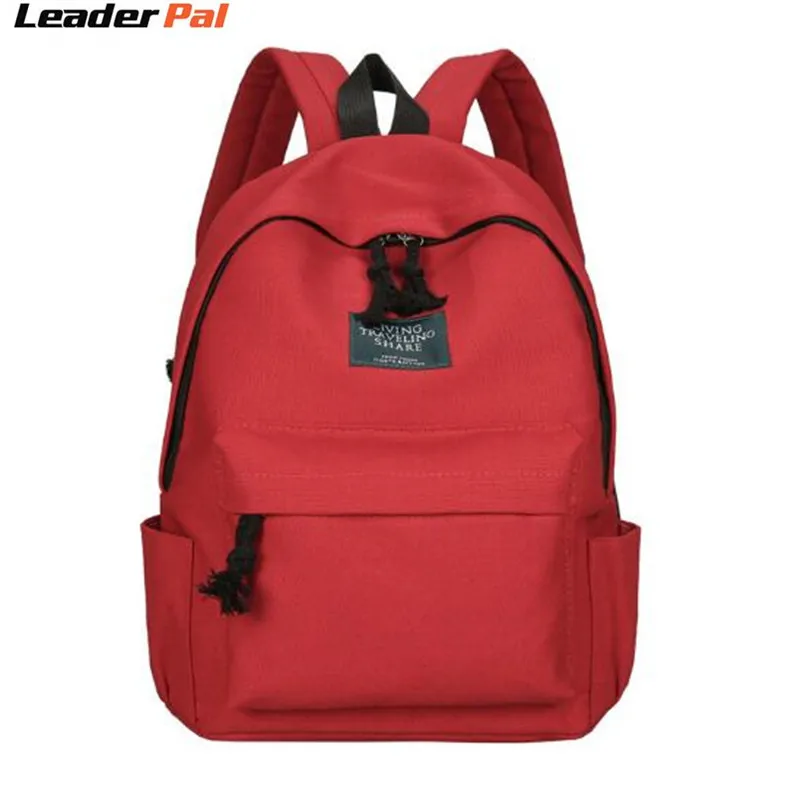 Korean casual women backpack laptop backpack computer male school