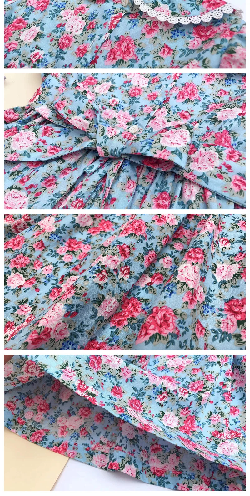 Коллекция года, весенне-летние платья с вышивкой для девочек Детские Платья с цветочным принтом для девочек, праздничные платья принцессы с рюшами, G115