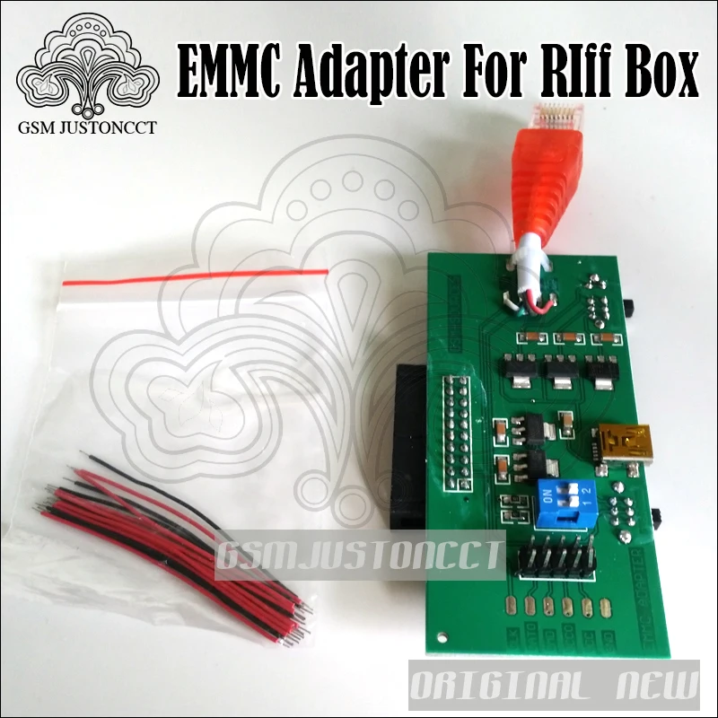 

EMMC work without modifying your box EMMC Adapter for Riff BOX Jtag software