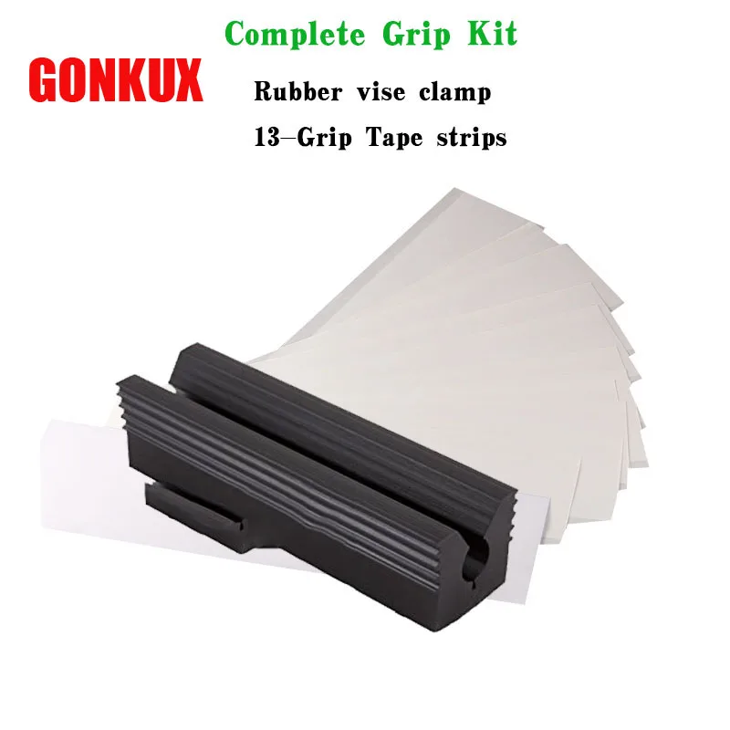 Professional Golf Rubber Vice Clamps Club Grips Shaft Protector Double