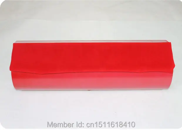 DIY поверхности есть меховой логотип или номер cdf-03 красный цвет стадо теплообмена винил для футболки 50x100 см Размер/Много