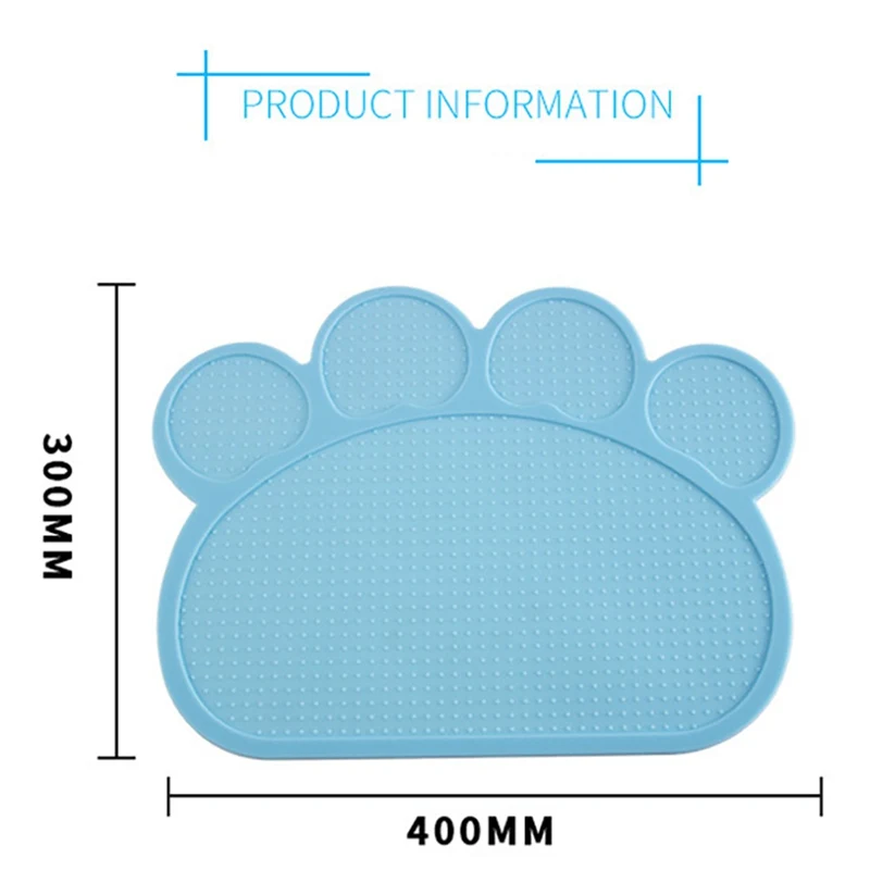 Водонепроницаемый коврик для домашних животных для собак, кошек, силиконовый коврик для домашних животных, непроливающаяся подстилка для питья, коврик для питья, коврик для кормления собак Z