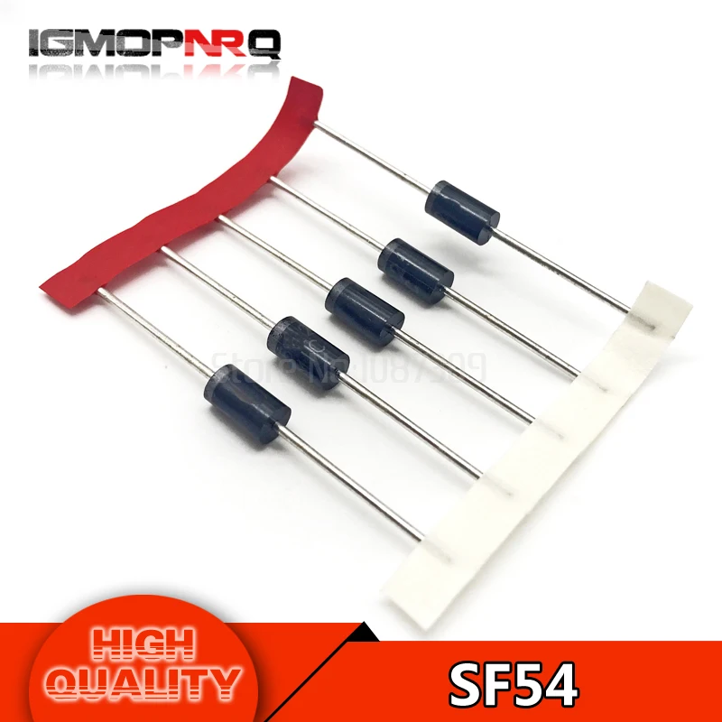 

20PCS SF54 Diode 5A 200V DO-201AD