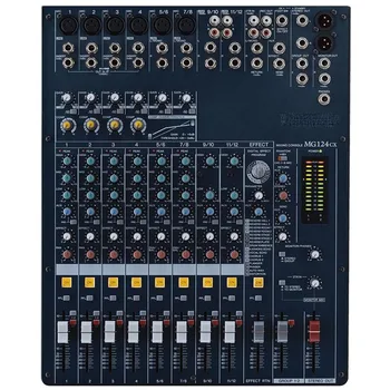 

Pro MG124CX 12 Channel Audio Mixer With Effects MG124CX 4 bus power mixer / DSP effects New DJ Minxer Karaoke mixer