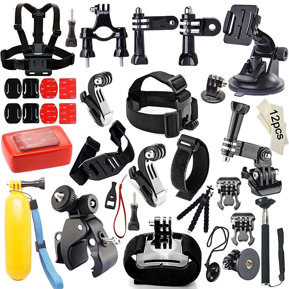 Wholesale YIXIANG Accessories Bundle Kit for Gopro Hero 5/4/3/2/1, Sports Camera Accessories Set for SJ4000/5000/6000/7000, Xiaomi Yi Buy Cheap YIXIANG Accessories Bundle Kit for Gopro Hero 5/4/3/2/1, Sports Camera Accessories Set for SJ4000/5000/6000/7000, Xiaomi Yi
