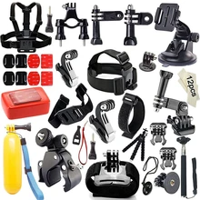 YIXIANG Accessories Bundle Kit for Gopro Hero 5/4/3/2/1 Sports Camera Accessories Set for SJ4000/5000/6000/7000 Xiaomi Yi