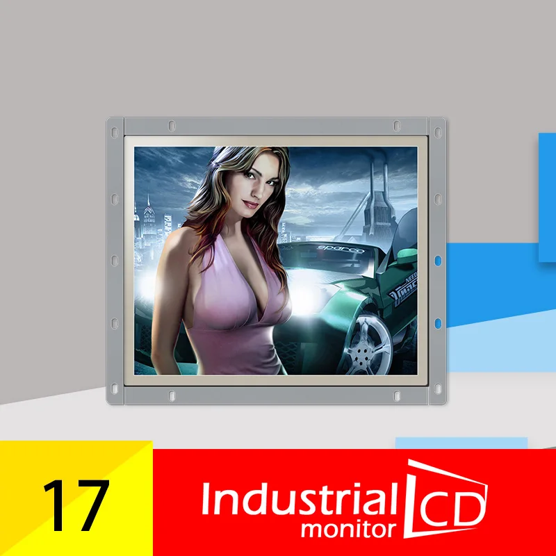 Faismars 17 &quotоткрытая рамка монитор с VGA/TV/HDMI/BNC/DVI входы и разрешение 1280*1024 для