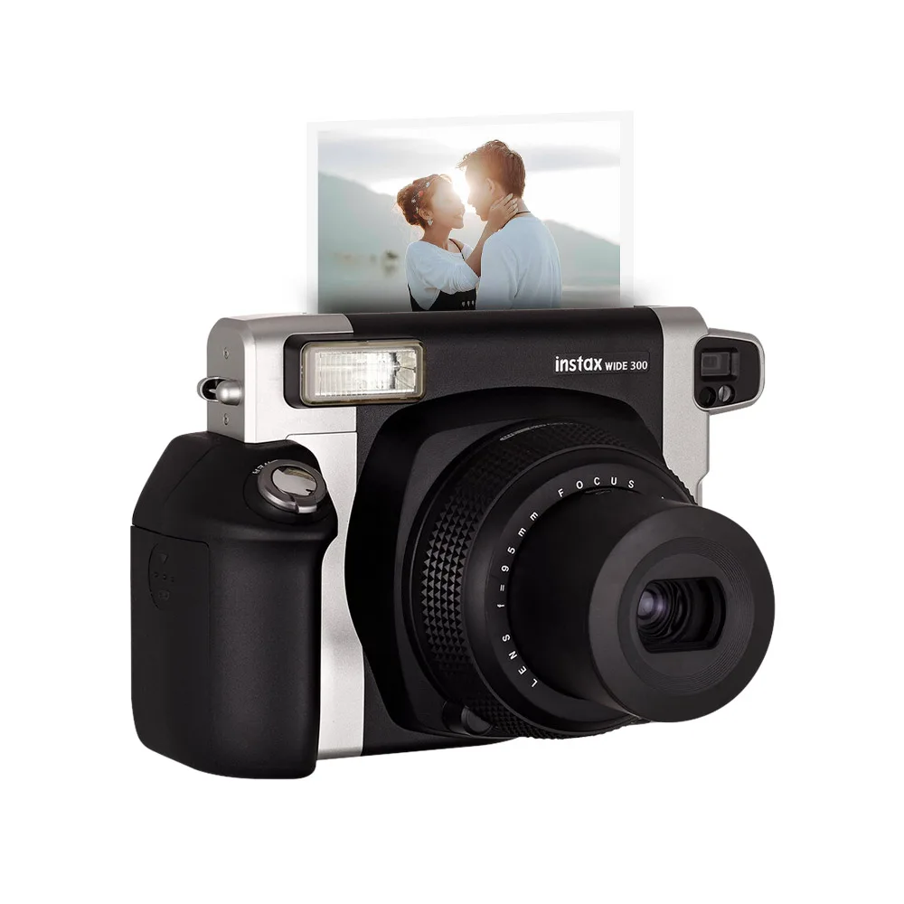 Fujifilm Instax WIDE300 мгновенная камера широкоформатная картина с батареей ремешок на запястье День рождения Рождество год фестиваль