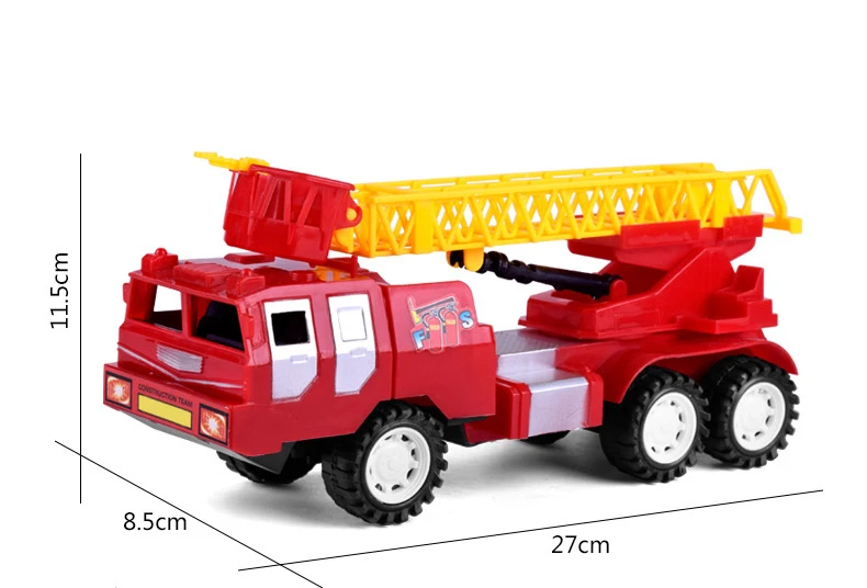 Детская инерционная игрушка автомобиль большой симулятор лестница грузовик модель пожарного грузовика автомобиль детская игрушка подарок