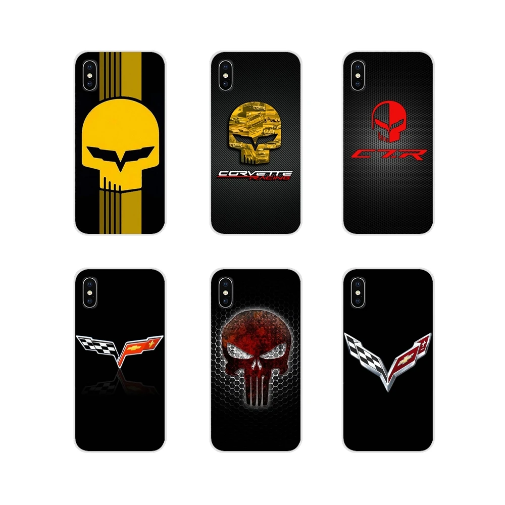 

Chevrolet Corvette Racing logo For Huawei G7 G8 P7 P8 P9 P10 P20 P30 Lite Mini Pro P Smart Plus 2017 2018 2019 Phone Cases Cover
