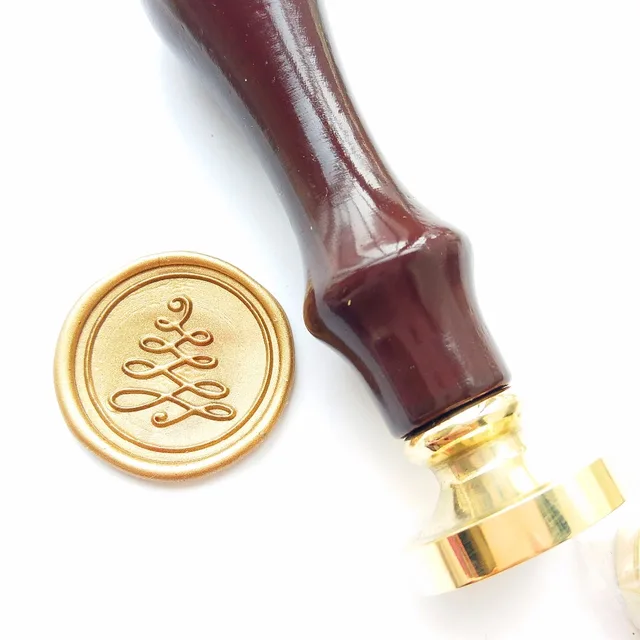 flourish wax seal stamp