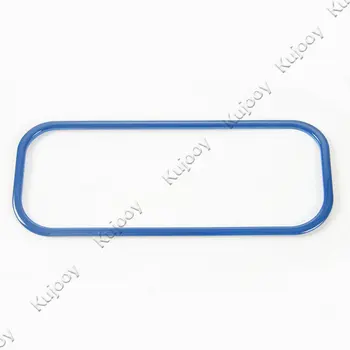 

Red/ Blue/ Chrome ABS Radio AM FM Adjusting Frame Cover Trim Sticker For Jeep Wrangler TJ 2GEN 1997-2006 Interior Car Styling
