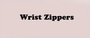 Дополнительная стоимость на заказ, съемная маска, молнии - Цвет: Wrist Zippers