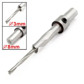 

Uxcell High Quality 1PCS 3x100mm Electric Tool Helix Flute High Speed Straight Shank Marble Twist Drill Bit