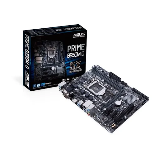 ASUS PRIME B250M-D настольная материнская плата B250 Socket LGA 1151 i7 i5 i3 DDR4 32G SATA3 USB3.0
