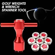 2 шт. для Titleist-Scotty-Cameron Putters Красный Гольф вес+ гаечный ключ инструмент для гаечных ключей 10 г/15 г/20 г/25 г/30 г/35 г/40 г включают резиновые кольца