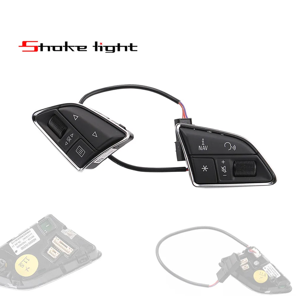 X2 New Left+Right Multi Function Steering Wheel Switch Control Button For Audi A6 2011 2011 A7