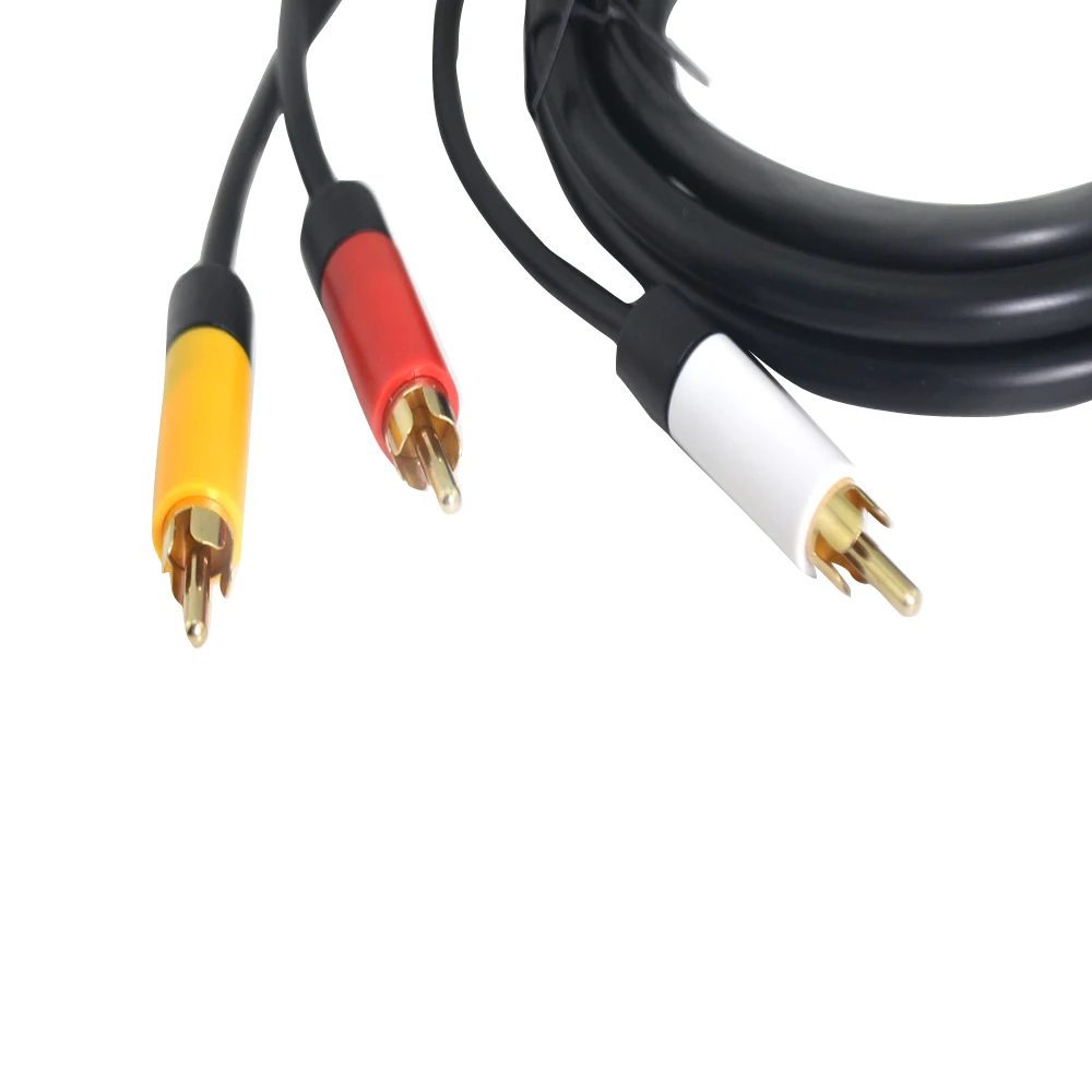  1.8 M/6ft Componente VGA Cavo Audio Cavo di Filo di Linea HD VGA Cavo AV e 2RCA per Xbox 360