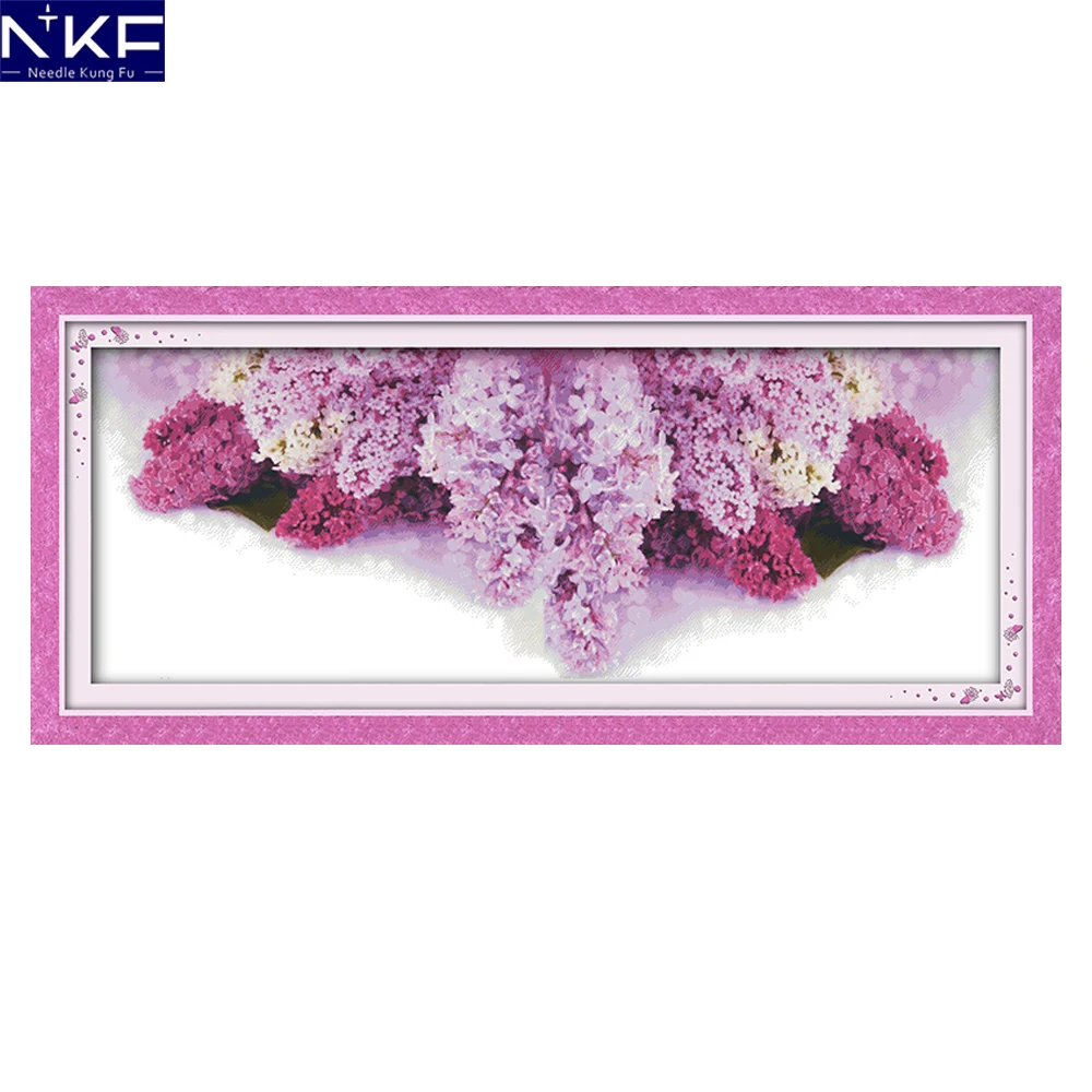 Buy NKF Floral Language of Lilac Pattern