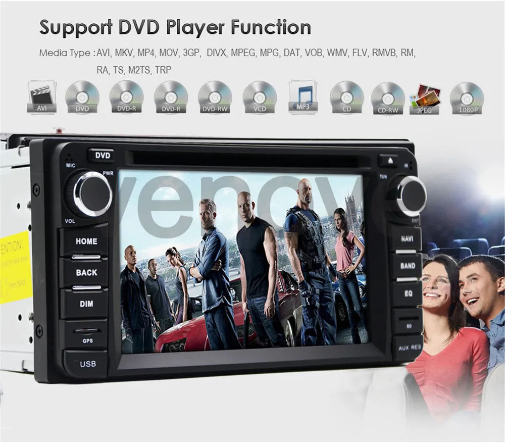 Clearance 6.2" In Dash Autoradio Car DVD Player GPS Radio For Toyota Corolla 2004~2007 Car Multimedia Player Stereo BT Head Unit 1