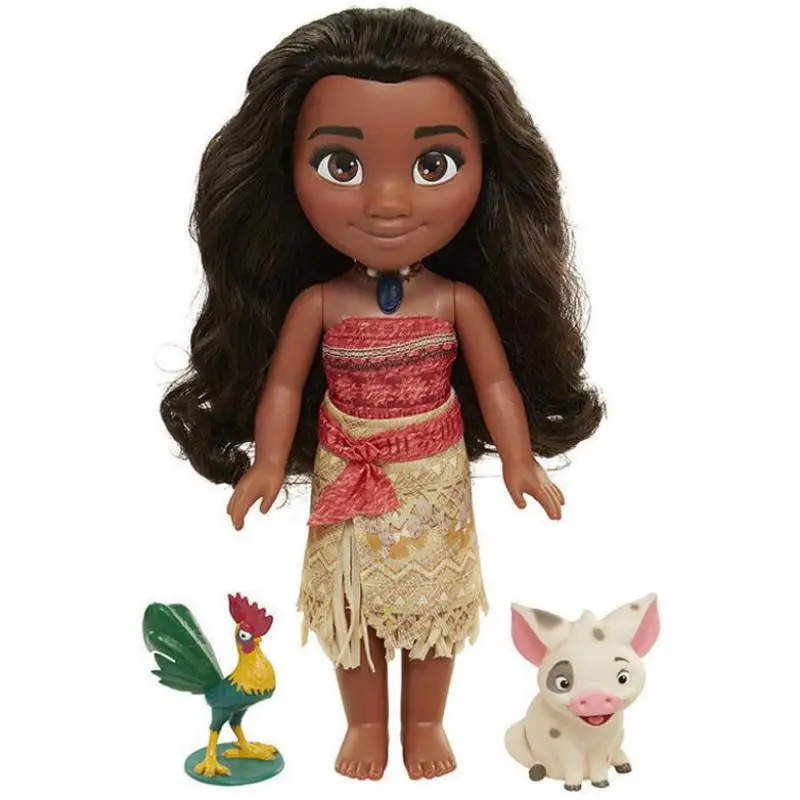 

40cm Moana Music Anime Moana Pvc Action & Toy Figures 1 Piece Action Figure Control Action Battery Figures Model