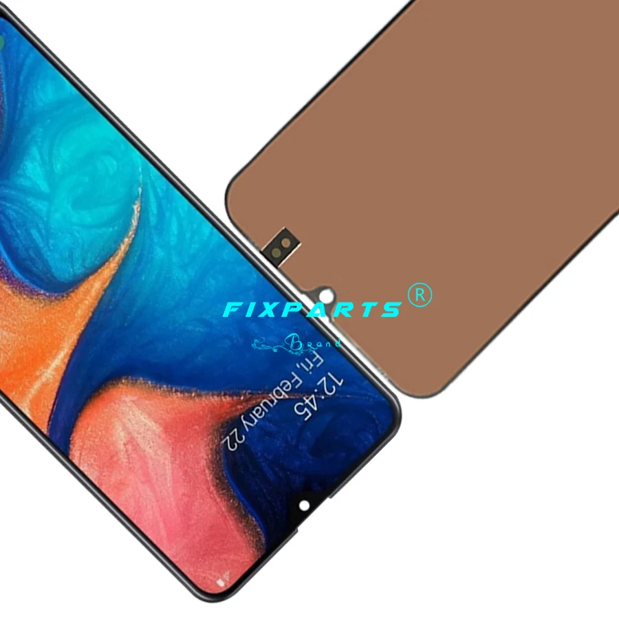 Для SAMSUNG GALAXY A20 LCD A205 дисплей сенсорный экран дигитайзер 6 4 &quotсупер AMOLED для Samsung 2019