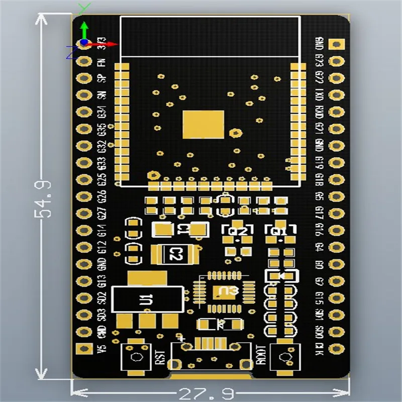 Официальная DOIT ESP32 макетная плата WiFi+ Bluetooth ультра-низкое энергопотребление двухъядерный ESP-32 ESP-32S ESP 32 аналогичный ESP8266