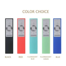 Новинка, 5 цветов, силиконовый чехол с пультом дистанционного управления, Защитный Прочный моющийся чехол для samsung голосовой версии Smart tv со шнуром