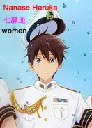 Haruka nanase футболка Джерси Команда Rin военно-морская форма Тачибана Макото костюм мацуоки набор - Цвет: 3