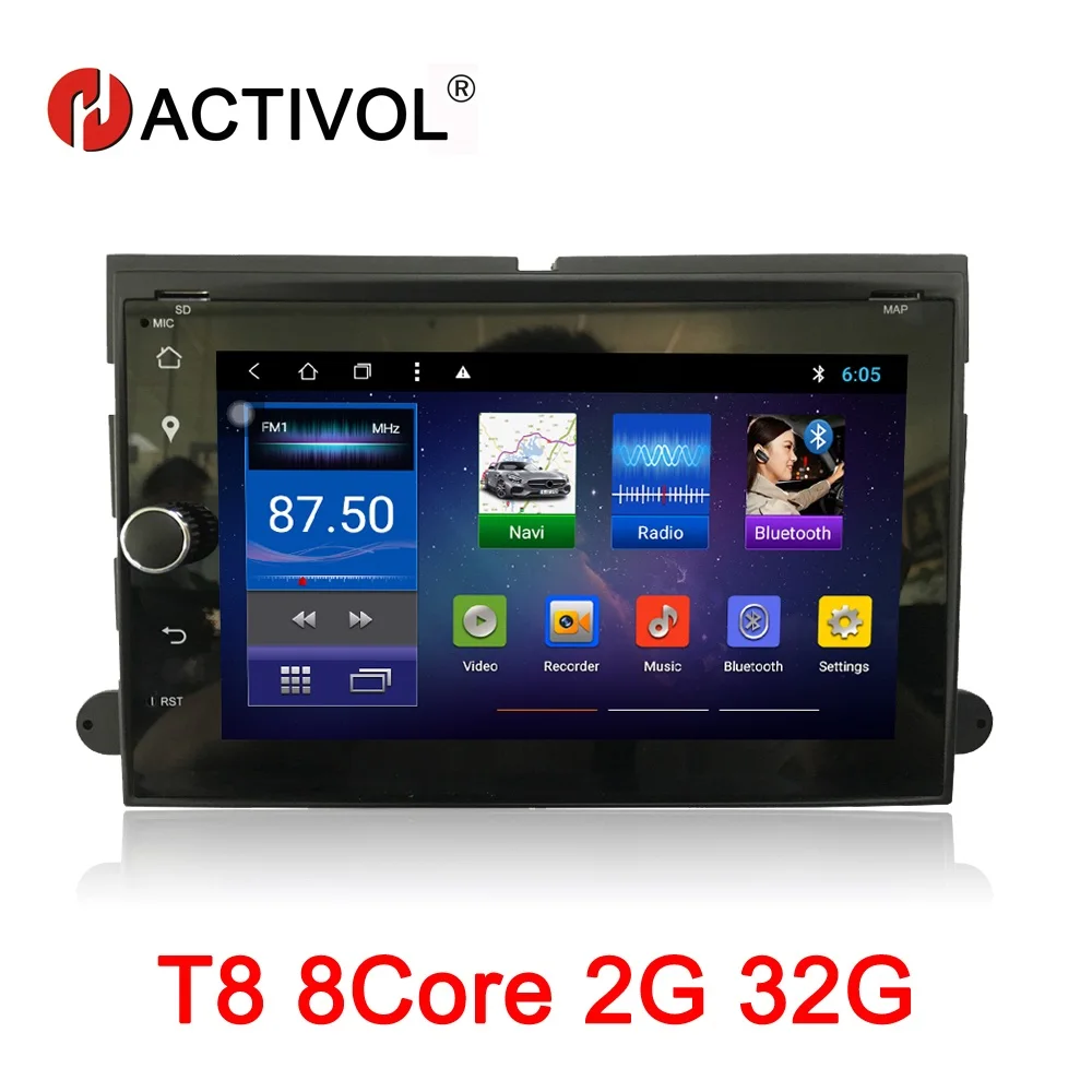 

HACTIVOL 7" Octa Core 2G RAM 32G Car radio for Ford F150 F350 F450 F550 F250 Fusion Expedition Edge Android 8.1 car dvd player