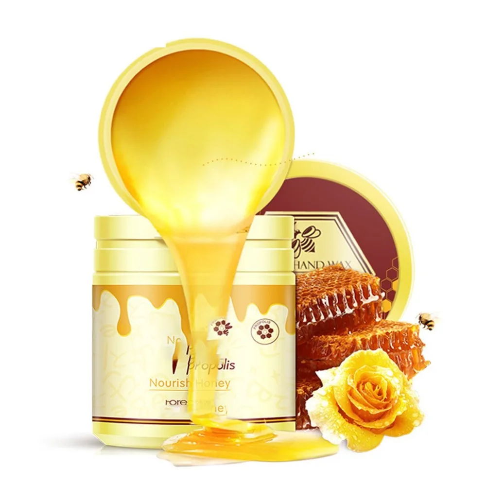 

Hand Mask Milk Honey Paraffin Wax Hand Masks Hand Care Moisturizing Whitening Skin Care Exfoliating Hand Cream new