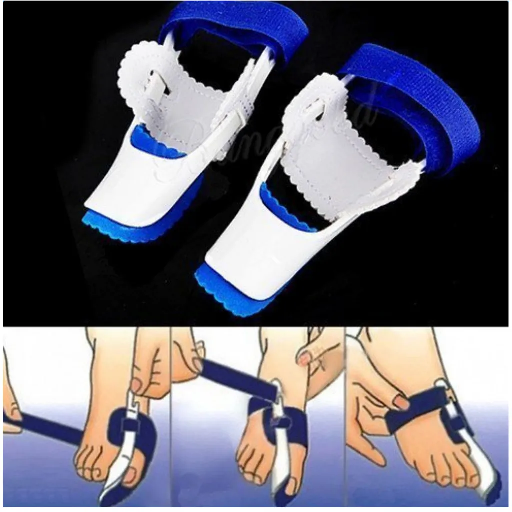Kesoto 1Pair Night Sleeping Splint Big Toe Straightener Bunion Hallux Valgus Correctors Treat Pain in Hallux Valgus High Quality