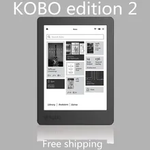 Kobo Aura Edition 2 Ebook reader Carta e-ink 6 inch resolution 1024x758 has Light 212 ppi e Book Reader WiFi 4GB Memory