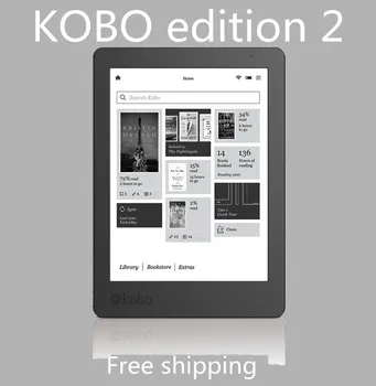

ebook Kobo Aura Edition 2 ebook reader Carta e-ink 6 inch resolution 1024x768 has Light 212 ppi e Book Reader WiFi 4GB Memory
