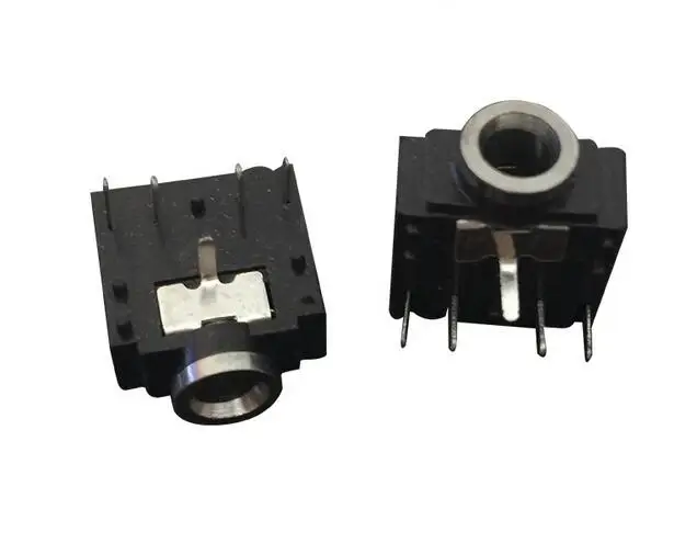 

10Pcs 3.5mm Stereo Jack Socket Audio Jack Connector PCB 3F07 PJ-307