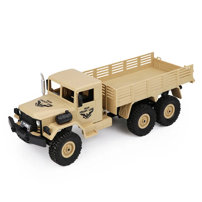 RC Crawler 1/16 2.4G 6WD Off-Road Military Truck RTR Car Brush Motor Remote Control Toys for Kids Xmas Gifts Surprise Presents RC Crawler 1/16 2.4G 6WD Off-Road Military Truck RTR Car Brush Motor Remote Control Toys for Kids Xmas Gifts Surprise Presents
