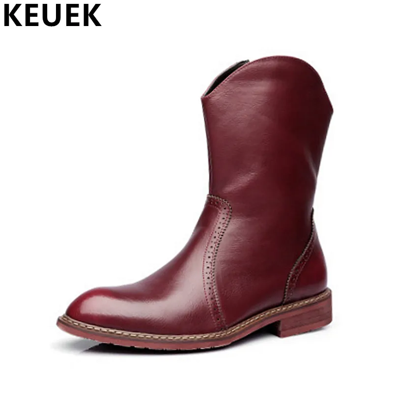 non leather riding boots