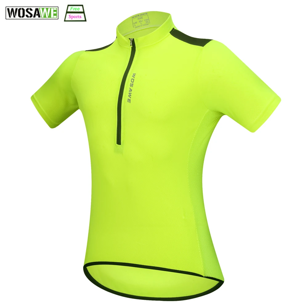 WOSAWE велосипедная майка для мужчин и женщин, летняя одежда для гонок, горного велосипеда, светоотражающая рубашка для горного велосипеда