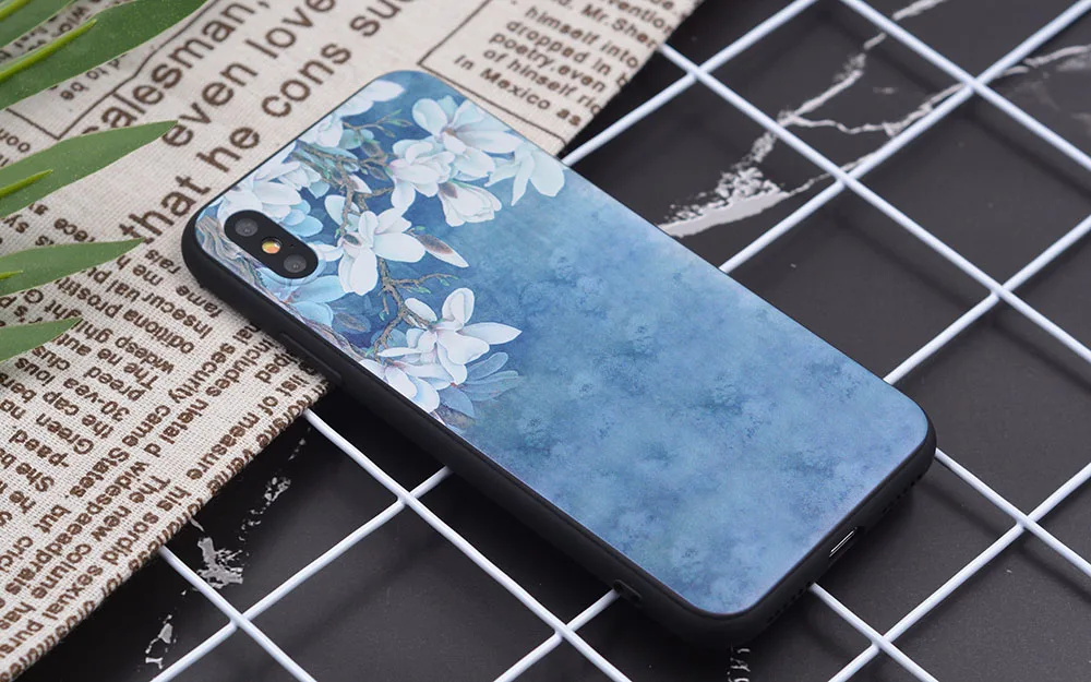 Чехол для iPhone 11 Pro, чехол для iPhone 5, 5S, 6, 6 S, 7, 8 Plus, X, XS, Max, Van Gogh, чехол для iPhone 7, мягкий чехол из ТПУ для iPhone XR, чехол