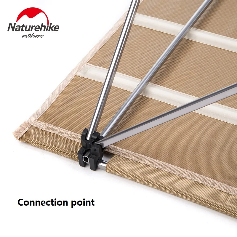  Naturehike factory sell Outdoor Folding Table Ultra-light Aluminum Alloy Structure Portable Camping