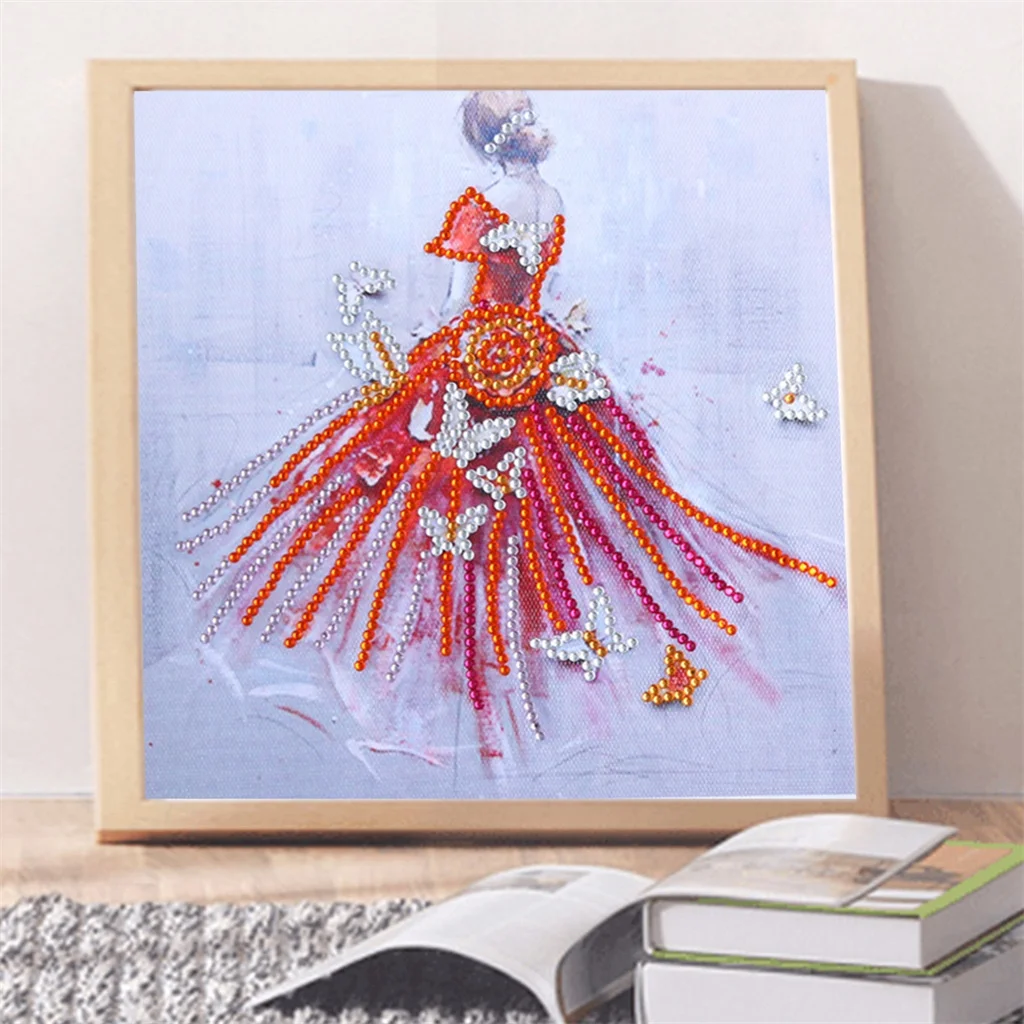 Специальная форма сверла Алмазная картина животное мандала цветок девушка ремесленные 3d DIY изображения для алмазной вышивки Стразы