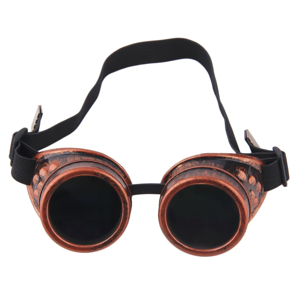 

2018 Retro Cyber Goggles Glasses Vintage Welding Punk Sunglasses Cyber Glasses
