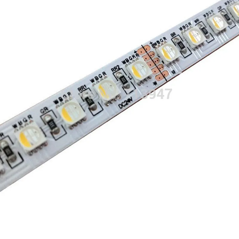 

5mX New arrival RGBW LED strip 24V 5050smd 60LED/m 5m/Roll RGBW LED strip light free shipping