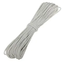 550Lb Паракорд парашютный шнур нейлон светится в темноте 9 жила кабеля 30 м белый