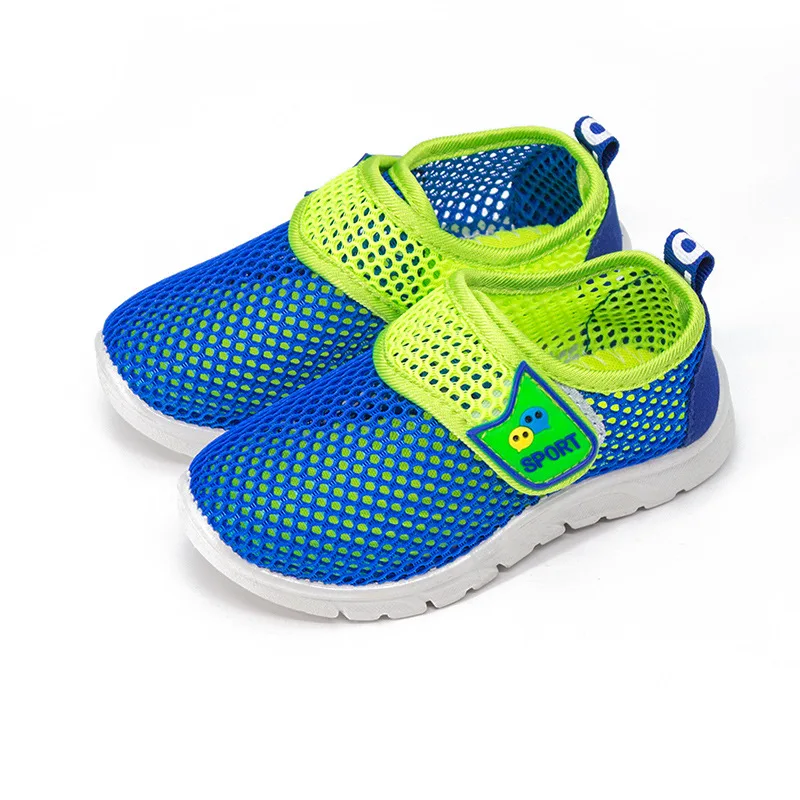 Удобная детская спортивная shoes boys shoes mesh shoes весна лето девушки случайные shoes дыхания воздух сетки мода дети кроссовки