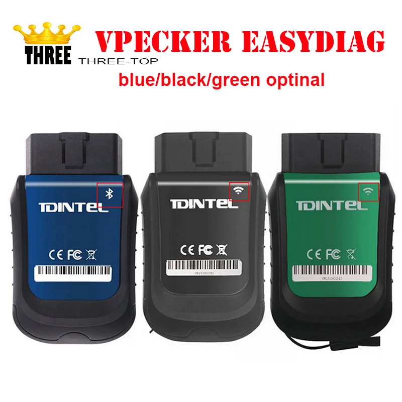 Рекомендуем vpecker EasyDiag WI-FI Многоязычная OBDII полный диагностический инструмент