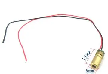 Red Cross Laser Positioning Light Adjustable Line Width Small Size Crosshair Module | Инструменты