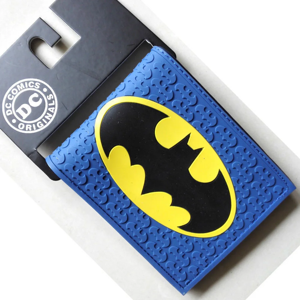 Komik DC Marvel Superhero Bat Man Dompet Kartun Tas Animasi Pvc